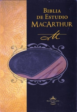 Mostrar detalles de Biblia de Estudio MacArthur RVR1960 - Piel Imagen de Biblia de Estudio MacArthur RVR1960 - Piel