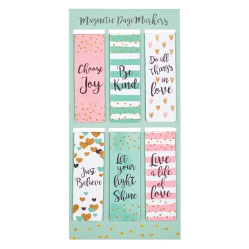 Mostrar detalles de Sparkle Magnetic Bookmark Set Imagen de Sparkle Magnetic Bookmark Set