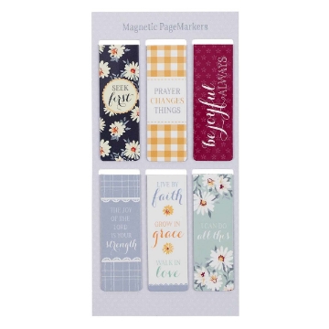 Mostrar detalles de Daisy Magnetic Bookmark Set Imagen de Daisy Magnetic Bookmark Set