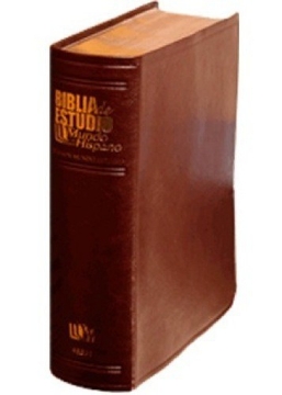 Mostrar detalles de Biblia de Estudio Mundo Hispano (Piel Europea) Imagen de Biblia de Estudio Mundo Hispano (Piel Europea)