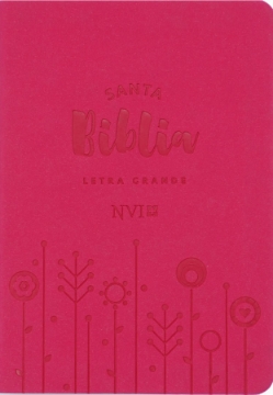Mostrar detalles de Biblia NVI letra grande - Tamaño mediano - Fucsia Imagen de Biblia NVI letra grande - Tamaño mediano - Fucsia