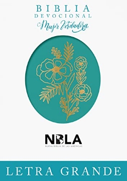 Mostrar detalles de Biblia Devocional Mujer Verdadera NBLA Aqua Letra Grande Imagen de Biblia Devocional Mujer Verdadera NBLA Aqua Letra Grande
