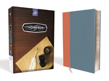 Mostrar detalles de Biblia Thompson RVR1960 edicion especial para el estudio biblico, Leathersoft, Azul/Beige Imagen de Biblia Thompson RVR1960 edicion especial para el estudio biblico, Leathersoft, Azul/Beige
