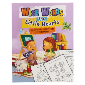 Mostrar detalles de Wise Words for Little Hearts Coloring and Activity Book Imagen de Wise Words for Little Hearts Coloring and Activity Book