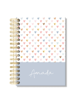 Mostrar detalles de Amada - Journals Corazones Imagen de Amada - Journals Corazones
