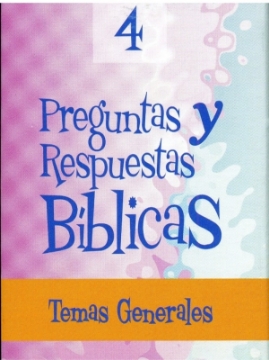 Mostrar detalles de Preguntas y respuestas biblicas 4: Temas generales (Caja de carton) Imagen de Preguntas y respuestas biblicas 4: Temas generales (Caja de carton)