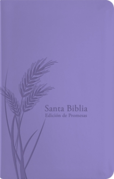 Mostrar detalles de Biblia de Promesas Reina-Valera 1960 / Tamaño Manual / Letra Grande / Piel Especial / Lavanda Claro Imagen de Biblia de Promesas Reina-Valera 1960 / Tamaño Manual / Letra Grande / Piel Especial / Lavanda Claro