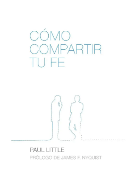 Mostrar detalles de Como compartir tu fe Imagen de Como compartir tu fe