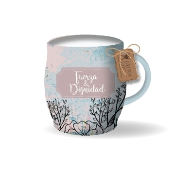 Mostrar detalles de Tazas Alegria - Fuerza y dignidad Imagen de Tazas Alegria - Fuerza y dignidad