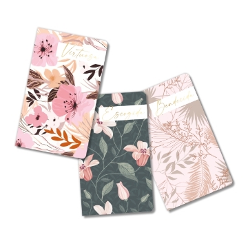 Mostrar detalles de Libretas Gold (Paquete de 3) Imagen de Libretas Gold (Paquete de 3)