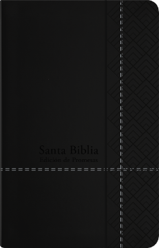 Mostrar detalles de Santa Biblia de Promesas RVR-1960, Tamaño Manual / Letra grande, Piel especial, Negra Imagen de Santa Biblia de Promesas RVR-1960, Tamaño Manual / Letra grande, Piel especial, Negra