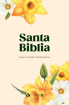 Mostrar detalles de Biblia NVI Revisión 2022, Tamaño Manual, Tapa Rústica, Amarilla Flores Imagen de Biblia NVI Revisión 2022, Tamaño Manual, Tapa Rústica, Amarilla Flores