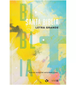 Mostrar detalles de Biblia NVI, Letra Grande, Rústica, Multicolor Imagen de Biblia NVI, Letra Grande, Rústica, Multicolor