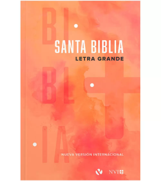 Mostrar detalles de Biblia NVI, Letra Grande, Rústica, Rojo Imagen de Biblia NVI, Letra Grande, Rústica, Rojo