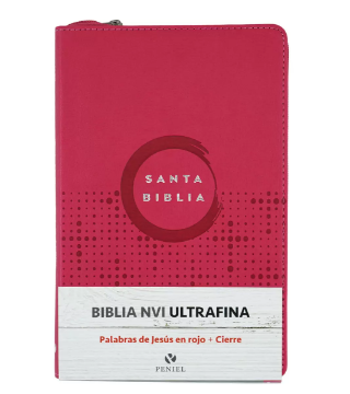 Mostrar detalles de Biblia NVI, Ultrafina, Piel Especial con Cierre, Fucsia Imagen de Biblia NVI, Ultrafina, Piel Especial con Cierre, Fucsia
