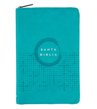 Mostrar detalles de Biblia NVI, Ultrafina, Piel Especial con Cierre, Turquesa Imagen de Biblia NVI, Ultrafina, Piel Especial con Cierre, Turquesa