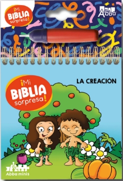 Mostrar detalles de La Creación. Colección Mi Biblia Sorpresa. Pinta con Agua Imagen de La Creación. Colección Mi Biblia Sorpresa. Pinta con Agua