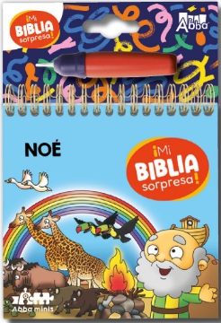 Mostrar detalles de Noé. Colección Mi Biblia Sorpresa. Pinta con Agua Imagen de Noé. Colección Mi Biblia Sorpresa. Pinta con Agua