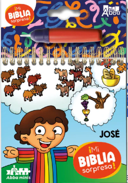 Mostrar detalles de  José. Colección Mi Biblia Sorpresa. Pinta con Agua Imagen de  José. Colección Mi Biblia Sorpresa. Pinta con Agua