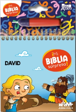 Mostrar detalles de David. Colección Mi Biblia Sorpresa. Pinta con Agua Imagen de David. Colección Mi Biblia Sorpresa. Pinta con Agua