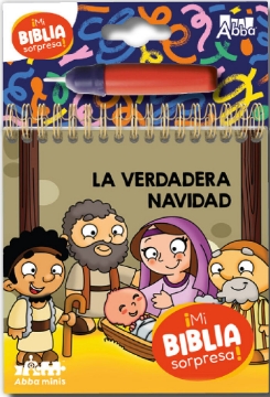 Mostrar detalles de La Verdadera Navidad. Colección Mi Biblia Sorpresa. Pinta con Agua Imagen de La Verdadera Navidad. Colección Mi Biblia Sorpresa. Pinta con Agua
