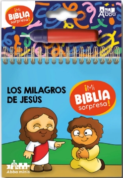 Mostrar detalles de Los milagros de Jesús. Colección Mi Biblia Sorpresa. Pinta con Agua Imagen de Los milagros de Jesús. Colección Mi Biblia Sorpresa. Pinta con Agua