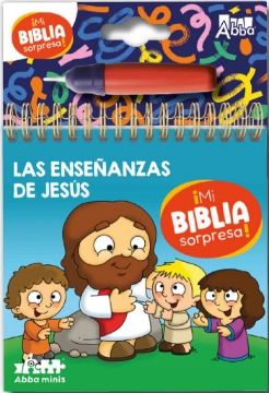 Mostrar detalles de Las Enseñanzas de Jesús. Colección Mi Biblia Sorpresa. Pinta con Agua Imagen de Las Enseñanzas de Jesús. Colección Mi Biblia Sorpresa. Pinta con Agua
