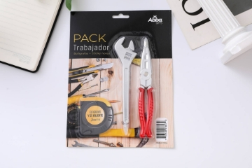 Mostrar detalles de Pack creativo 2 bolis + sticky notes. Trabajador Imagen de Pack creativo 2 bolis + sticky notes. Trabajador