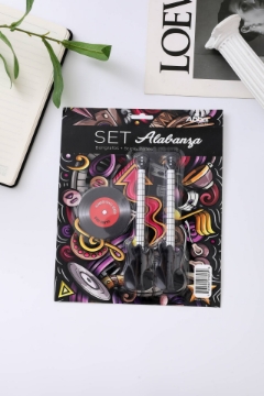 Mostrar detalles de Pack creativo 2 bolis + sticky notes. Alabanza Imagen de Pack creativo 2 bolis + sticky notes. Alabanza