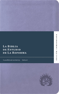 Mostrar detalles de La Biblia de Estudio de La Reforma, Edición Condensada, Simil piel, lavanda Imagen de La Biblia de Estudio de La Reforma, Edición Condensada, Simil piel, lavanda