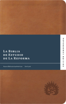 Mostrar detalles de La Biblia de Estudio de La Reforma, Edición Condensada, Simil piel, Café  Imagen de La Biblia de Estudio de La Reforma, Edición Condensada, Simil piel, Café