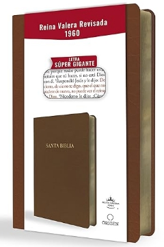 Mostrar detalles de Biblia RVR60 Letra Super Gigante Marron Imagen de Biblia RVR60 Letra Super Gigante Marron