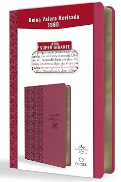 Mostrar detalles de Biblia RVR60 Letra Super Gigante Fucsia Imagen de Biblia RVR60 Letra Super Gigante Fucsia