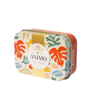 Mostrar detalles de 50 Promesas de Animo | Edición metálica Imagen de 50 Promesas de Animo | Edición metálica