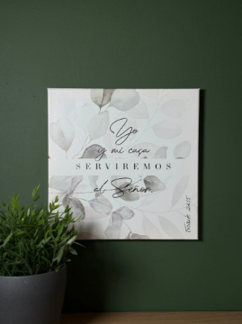 Mostrar detalles de Cuadro canva | Yo y mi casa Imagen de Cuadro canva | Yo y mi casa