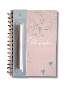 Mostrar detalles de Set Journal & Bolígrafo | Con Dios todo es posible Imagen de Set Journal & Bolígrafo | Con Dios todo es posible