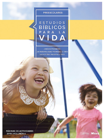 Imagen de Estudios Biblicos para la Vida para Preescolares: Paginas de Actividades 3's–5 Años