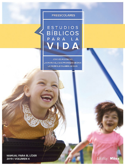 Imagen de Estudios Biblicos para la Vida para Preescolares: Manual para el Lider 3's–5 Años