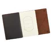 Imagen de Stand Firm in the Lord Classic Full Grain Leather Journal with Button Closure – Philippians 4:1