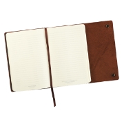 Imagen de Stand Firm in the Lord Classic Full Grain Leather Journal with Button Closure – Philippians 4:1