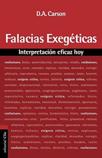 Imagen de Falacias exegeticas - Interpretación eficaz hoy
