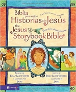 Imagen de Biblia para niños Historias de Jesus (bilingüe)