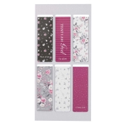 Imagen de Pink Roses Magnetic Bookmark Set