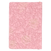 Imagen de My Strength and My Song Pink Faux Leather Classic Journal with Zippered Closure - Psalm 118:14