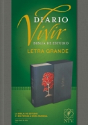 Imagen de Biblia de estudio del diario vivir NTV Letra Grande Tela Diseño Arbol