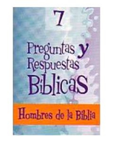 Imagen de Preguntas y respuestas biblicas 7: Bilingüe Hombres de la Biblia (Caja de carton)