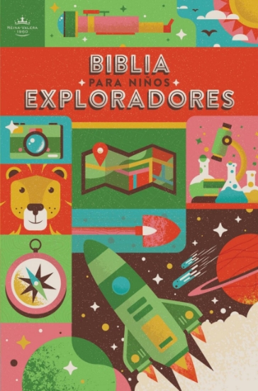 Imagen de RVR 1960 Biblia para niños exploradores, multicolor tapa dura