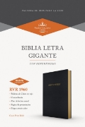 Imagen de RVR 1960 Biblia letra gigante, negro imitación piel (Edición 2023)