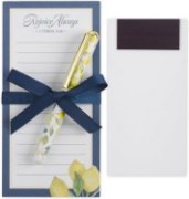 Imagen de Rejoice Always Lemon Magnetic Notepad with Pen Set - 1 Thessalonians 5:16