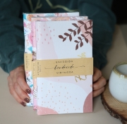 Imagen de Libretas Floral Rose (Paquete de 3)